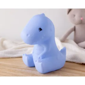öölamp Sinine Plastmass Dinosaurus
