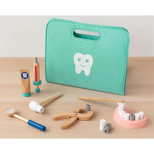 Toy Medical Case with Accessories Dentist
