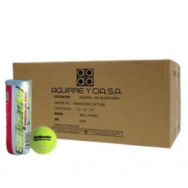 Padelpallot Bullpadel Premium Pro 72 Osaa