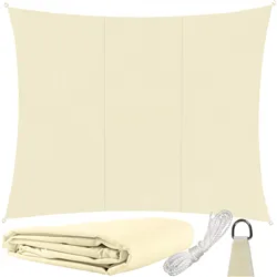 Aurinkosuojapurje 4x3m - beige Gardlov 23144
