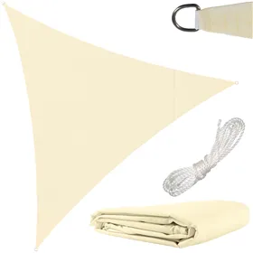 Aurinkovarjon purje 3x3x3 beige Gardlov 23146