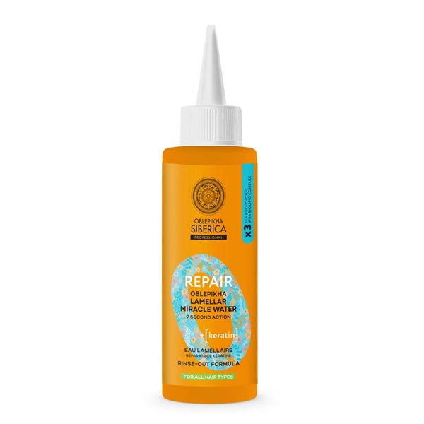 Natura Siberica Oblepikha Repair Keratin Agua Milagrosa Lamellar 200ml