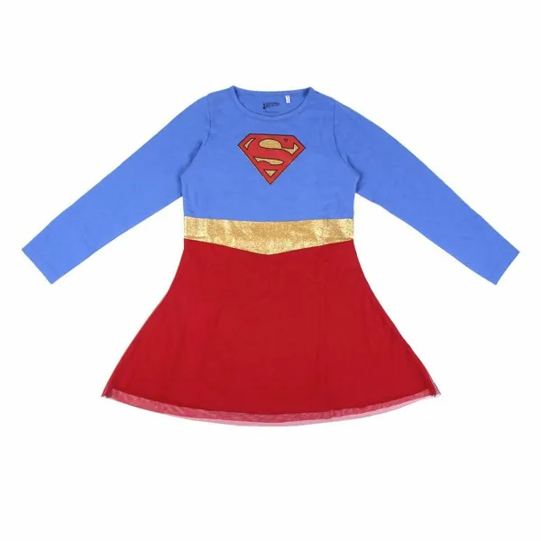 Mekko Superman Sininen Punainen