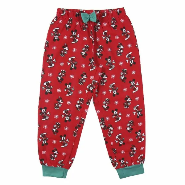 Pidžaama Laste Mickey Mouse Punane