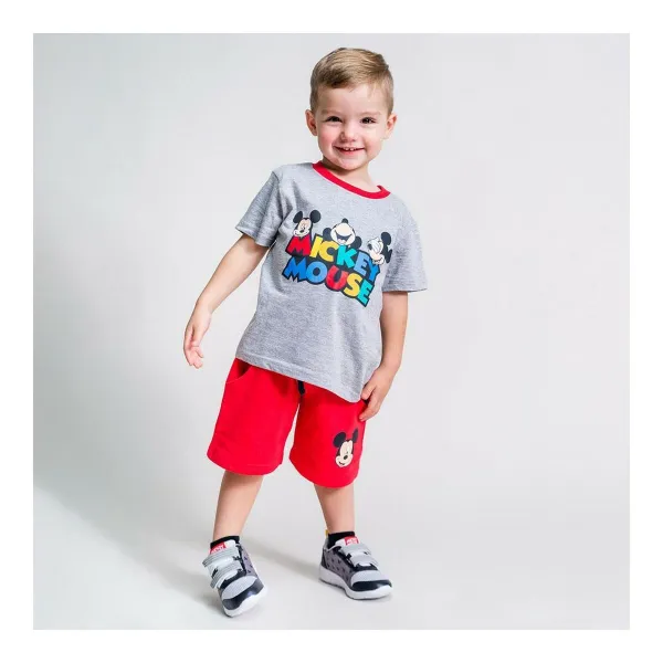Drēbju komplekts Mickey Mouse Pelēks