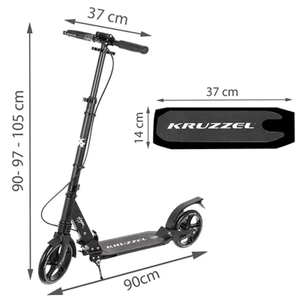 Скутер Kruzzel Hyperion B 23550