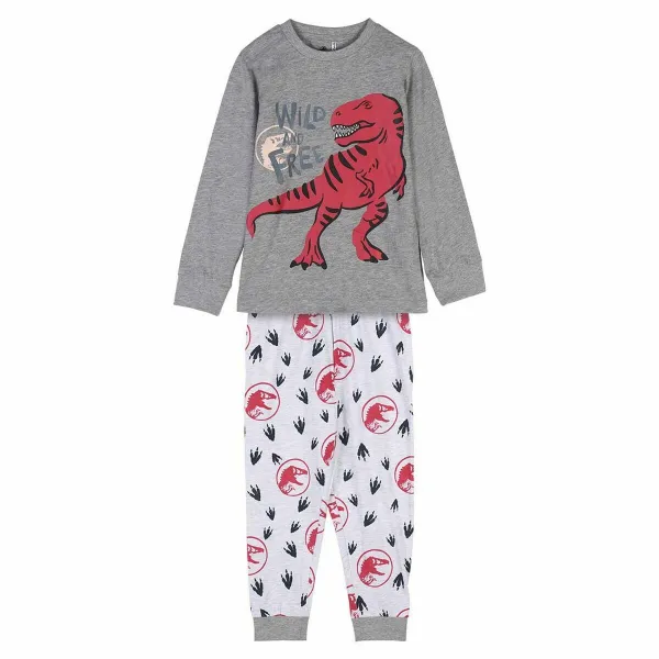 Pyjamat Lasten Jurassic Park Harmaa