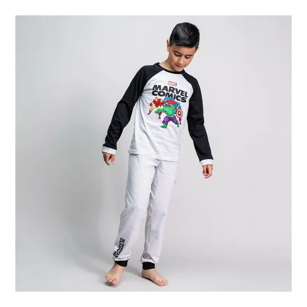 Pyjamat Lasten Marvel Harmaa