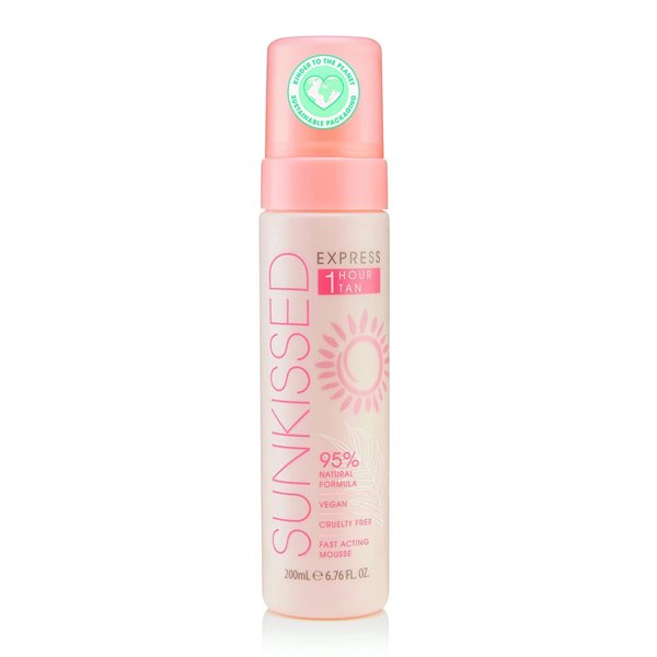 Sunkissed Express 1hour Tan Espuma 200ml