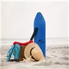 Beach lounger - foldable tourist 23563