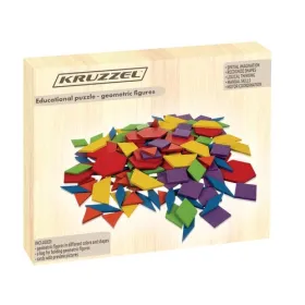 Edukacinė dėlionė – geometrinės figūros