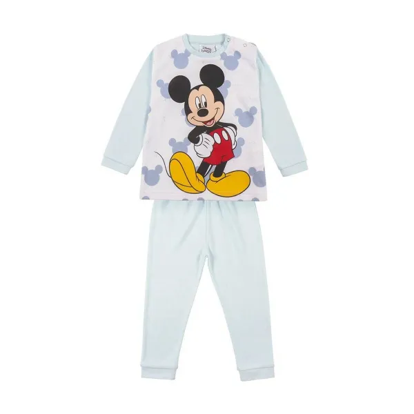 Pyjamat Lasten Mickey Mouse Vaaleansininen
