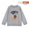 Lasten huputon collegepaita Mickey Mouse Harmaa