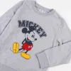Lasten huputon collegepaita Mickey Mouse Harmaa