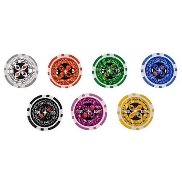 Pokker - 500 žetooni komplekt karbis HQ 23529