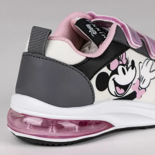 LED lenkkarit Minnie Mouse Harmaa Velcro