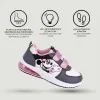 LED lenkkarit Minnie Mouse Harmaa Velcro
