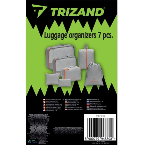 Reisikorraldaja kohvrile - 7 osa Trizand 23111