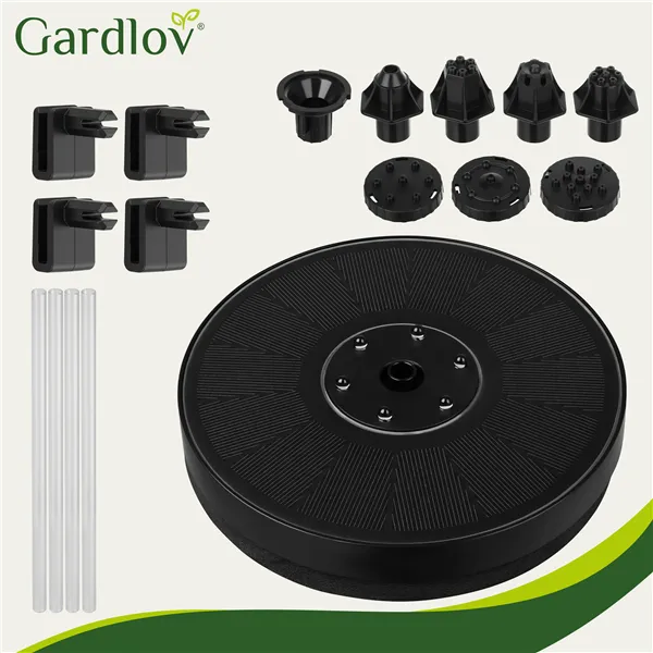 Solar garden fountain LED Gardlov 23227