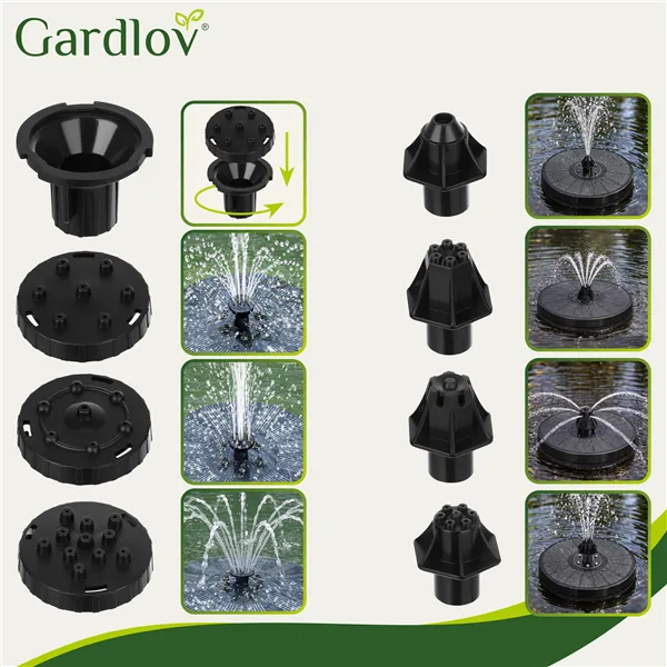 Saules dārza strūklaka LED Gardlov 23227