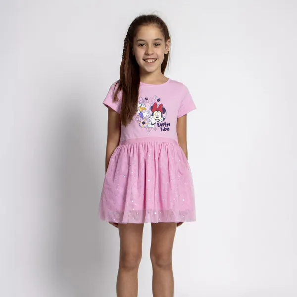 Kleita Minnie Mouse Rozā