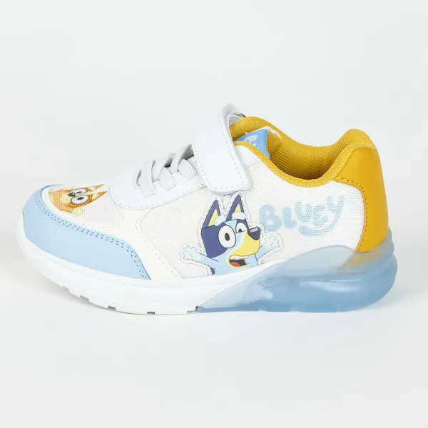 Sporta apavi ar LED Bluey Balts
