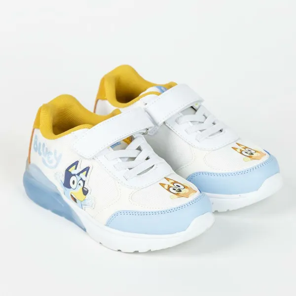 Sporta apavi ar LED Bluey Balts