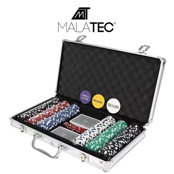 Poker - Set of 300 chips in a case HQ 23528