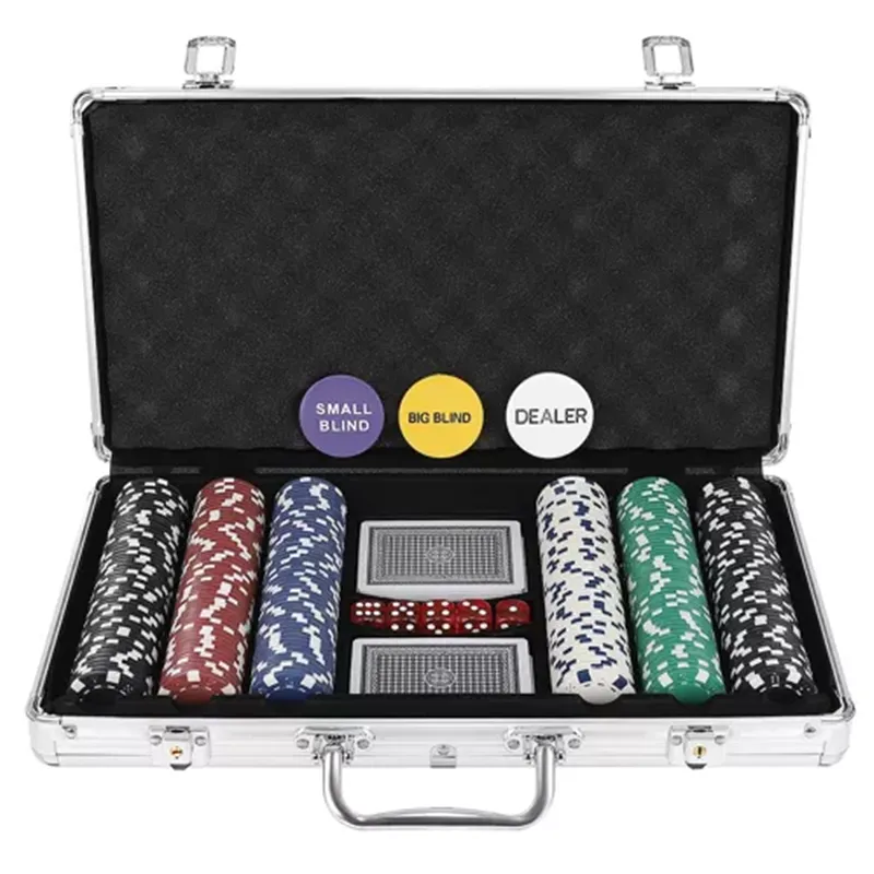 Poker - Set of 300 chips in a case HQ 23528
