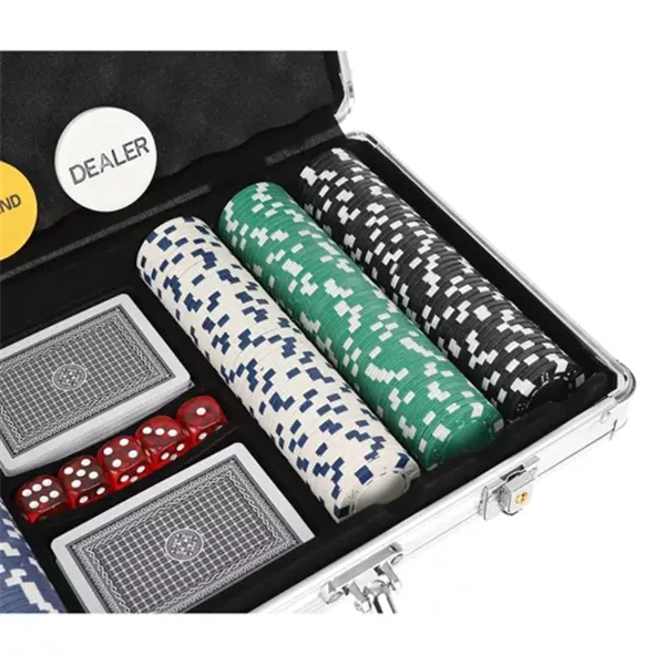 Poker - Set of 300 chips in a case HQ 23528