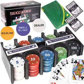 TEXAS 23539 Pokerisetti