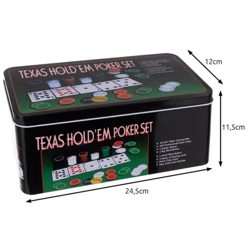 TEXAS 23539 Pokerisetti