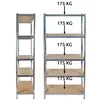 Полка складская 220х100х45 Malatec 23766