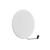 Satellite dish 80, white, 5pcs kit with mounting accessories