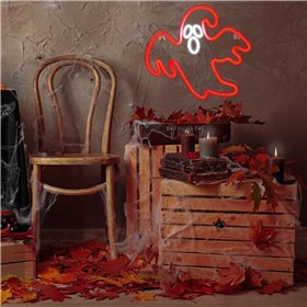 Neon PLEXI LED GHOST red FPNE12 Forever Light
