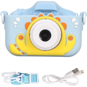 Kids digital camera SKC-100 blue dinosaur