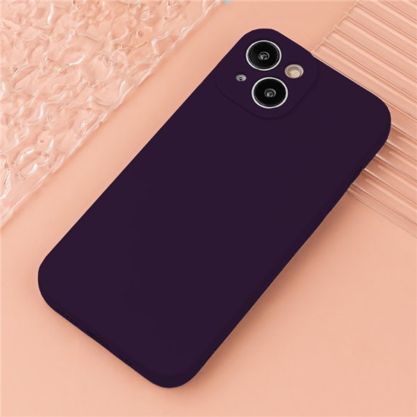 Silicon case for iPhone 16 Pro Max 6,9&quot plum
