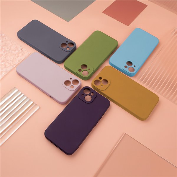 Silicon case for iPhone 16 Pro Max 6,9&quot plum