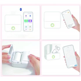 Setty Mini thermal printer bluetooth DT1-0 white