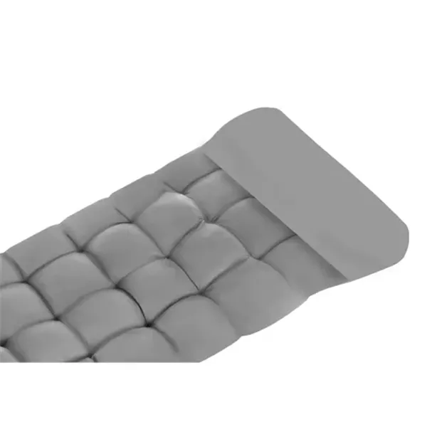 Stepēts spilvens dārza atpūtas krēslam, pelēks 23490