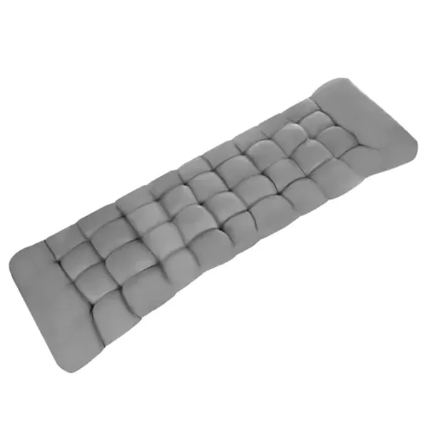 Stepēts spilvens dārza atpūtas krēslam, pelēks 23490