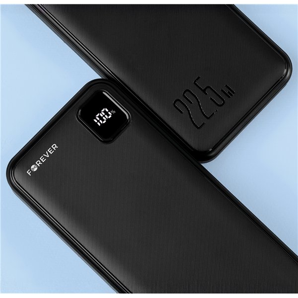 Forever power bank TB-300L PD QC 22,5W 20000 mAh black