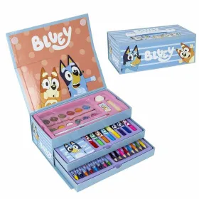 Канцелярский Набор Bluey Синий Чемодан