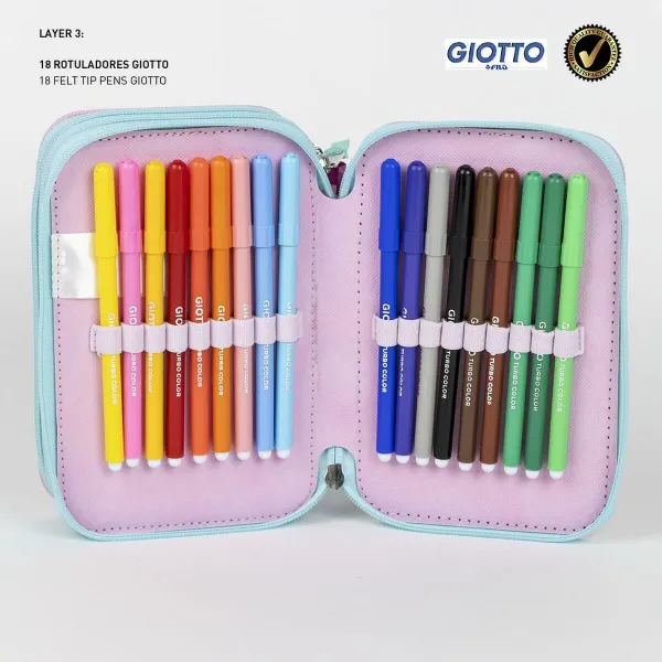 Triple Pencil Case Gabby's Dollhouse