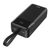 BWOO 65W power bank 30000 mAh 2x USB-A, 1 x USB-C with LCD display, black