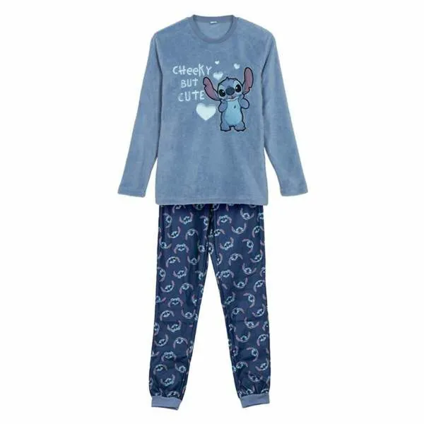 Pidžaama Laste Stitch Sinine