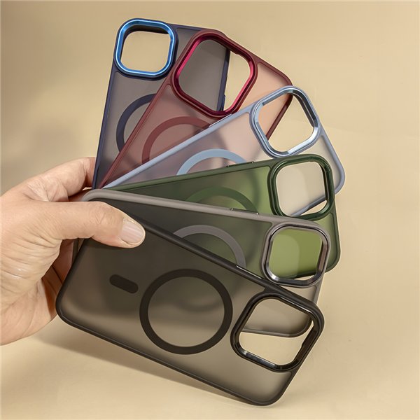 Frozen Mag case for Samsung Galaxy S25 black