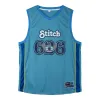Basketball shirt Stitch Blue Unisex