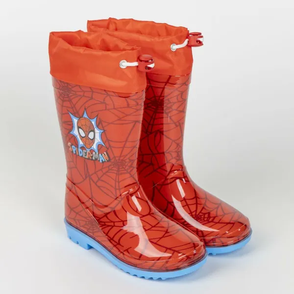 Bērnu zābaciņi Spider-Man Sarkans