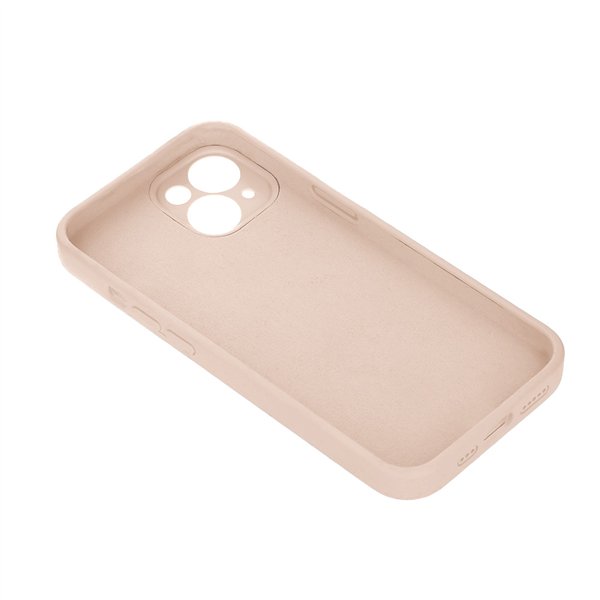 Silicon case for iPhone 16e nude